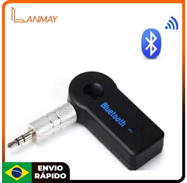 Adaptador Receptor Bluetooth Usb Musica P2 Chamada Som Carro ENVIO RAPIDO