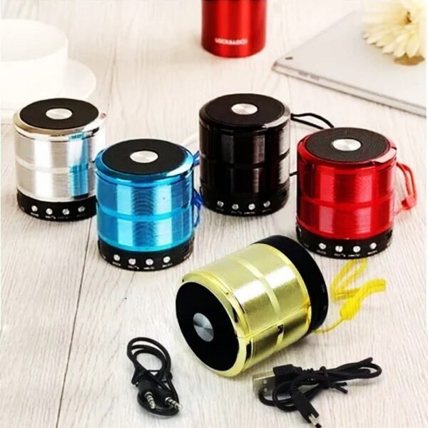 Mini Caixinha Som com Bluetooth Portátil Usb